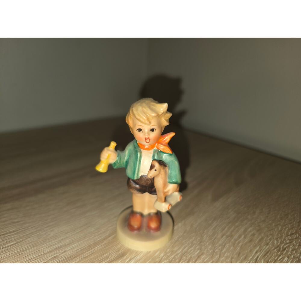 Vintage Hummel Figurine "Boy With Horse" TMK 5 #239/0 3.5" Goebel Figure Germany
